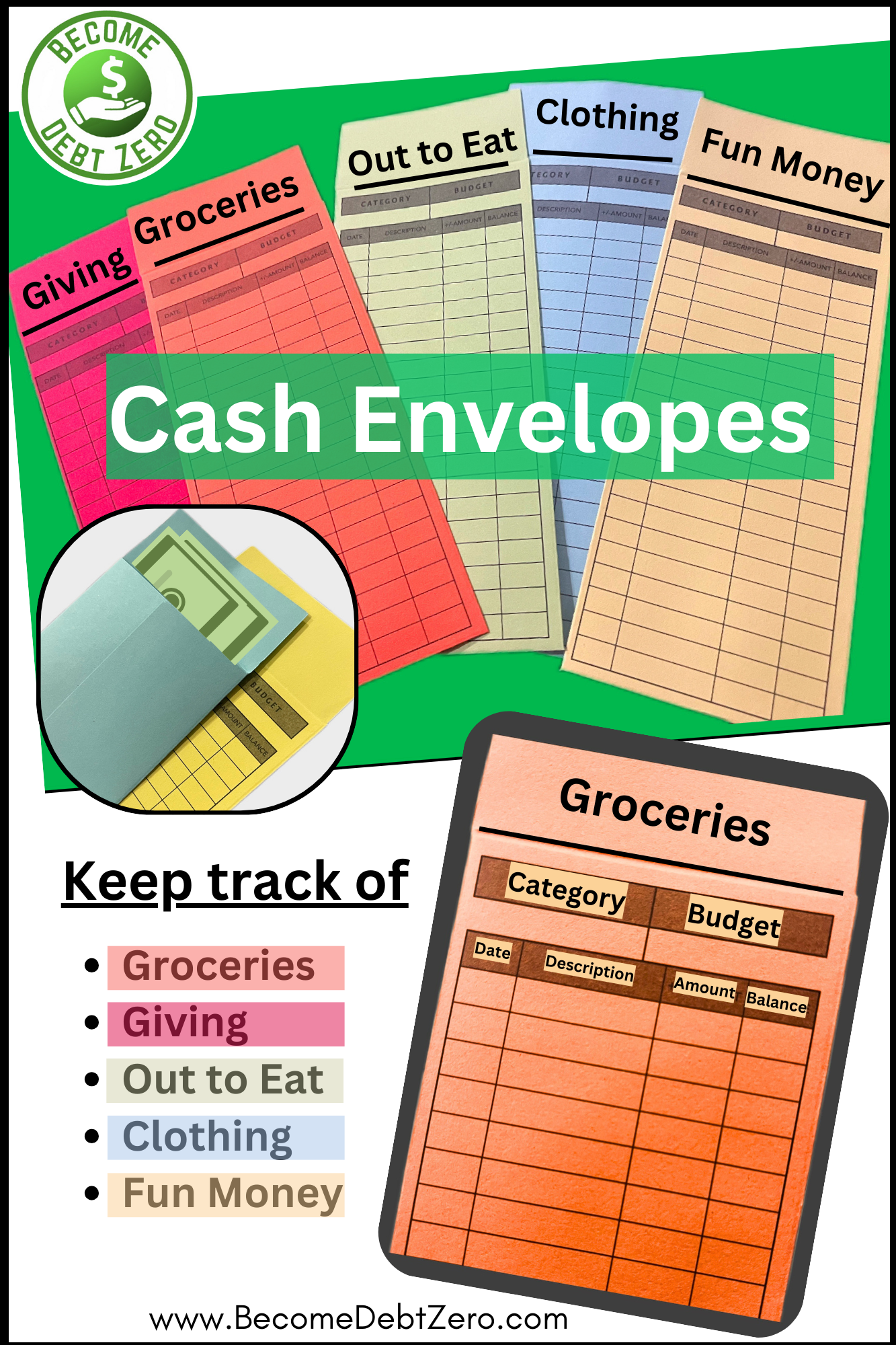 Cash Envelopes